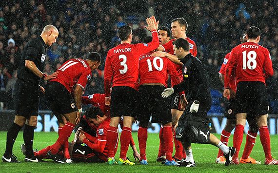 Peter Whittingham Cardiff City v West Bromwich Albion - English Premier League 12142013