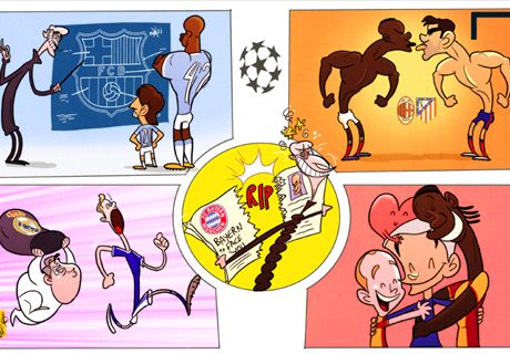 Los durísimos cruces de la Champions League