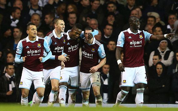 Matthew Jarvis Tottenham Hotspur v West Ham United - Capital One Cup 12182013