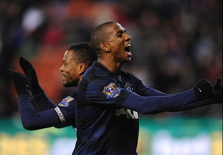Man United safely into semi-finals