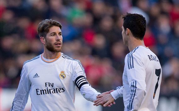 Sergio Ramos y Cristiano Ronaldo - Real Madrid