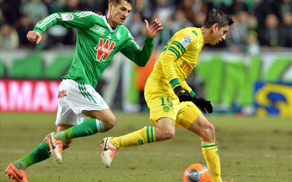 Jeremy Clement Alejandro Bedoya Saint-Etienne Nantes Ligue 1 12212013