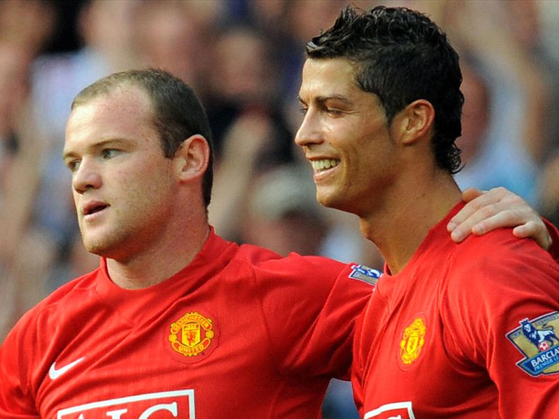 Rooney names his two best Manchester United team-mates