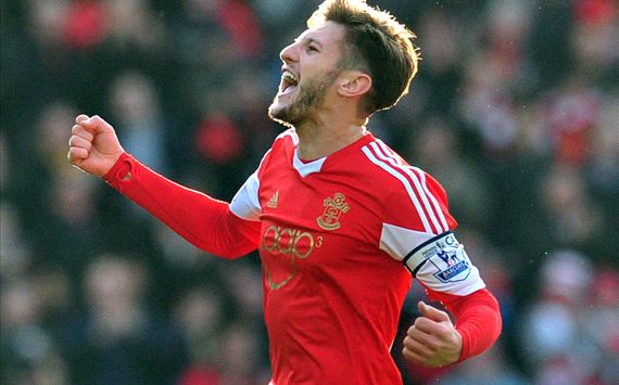 Adam Lallana Southampton Tottenham EPL 12222013