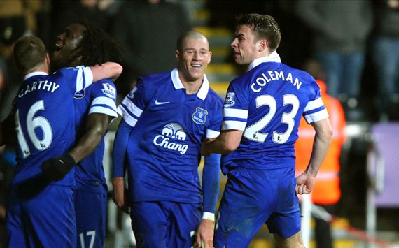 Seamus Coleman Swansea City Everton Premier League 12222014