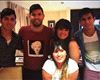 Las vacaciones del Kun con Karina y su familia