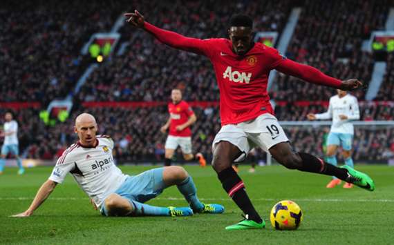 Manchester United striker Danny Welbeck