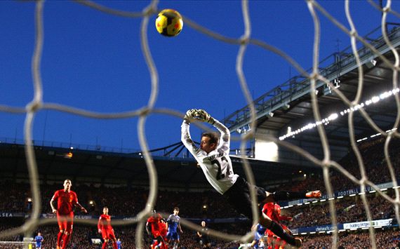 Simon Mignolet Liverpool Chelsea Premier League 12292014