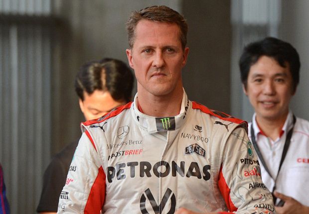 'Keep fighting, Michael' - Football sends its support to stricken Schumacher