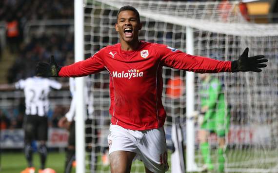 Fraizer Campbell Newcastle United v Cardiff City FA Cup 01042014