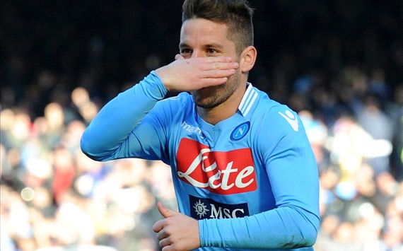 Dries Mertens Napoli Sampdoria Serie A 01052014