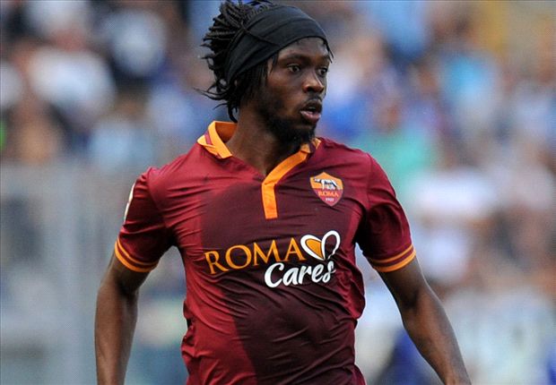 Gervinho bahagia di Roma