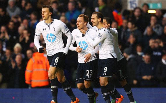 Christian Eriksen Tottenham Hotspur Crystal Palace Premier League 11012014