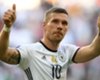 Lukas Podolski representing Germany at Euro 2016