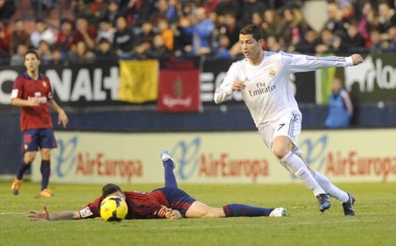 Damia Cristiano Ronaldo Osasuna Real Madrid Liga BBVA 12142013