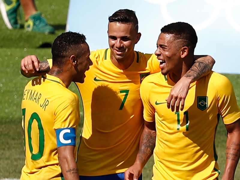 Neymar & Gabriel Jesus fire Brazil into Olympic final