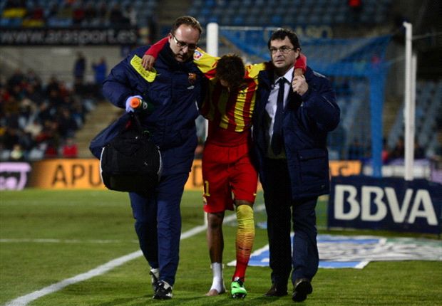 'Thank God it's not serious' - Martino calms fears over Neymar injury