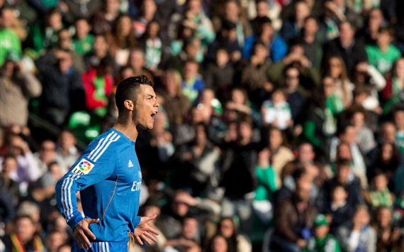 CRISTIANO RONALDO BETIS REAL MADRID LIGA BBA 01182014