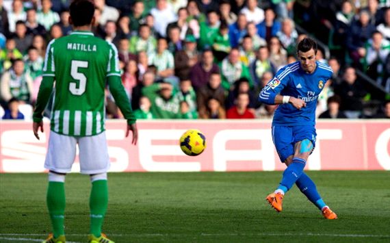 GARETH BALE BETIS REAL MADRID 01182014