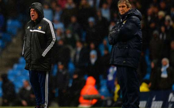 Sam Allardyce and Manuel Pellegrini