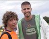 Sergi Roberto, Gerard Piqué y un guiño al pasado