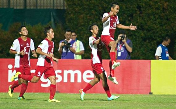 LionsXII celebrate FA Cup 21012014