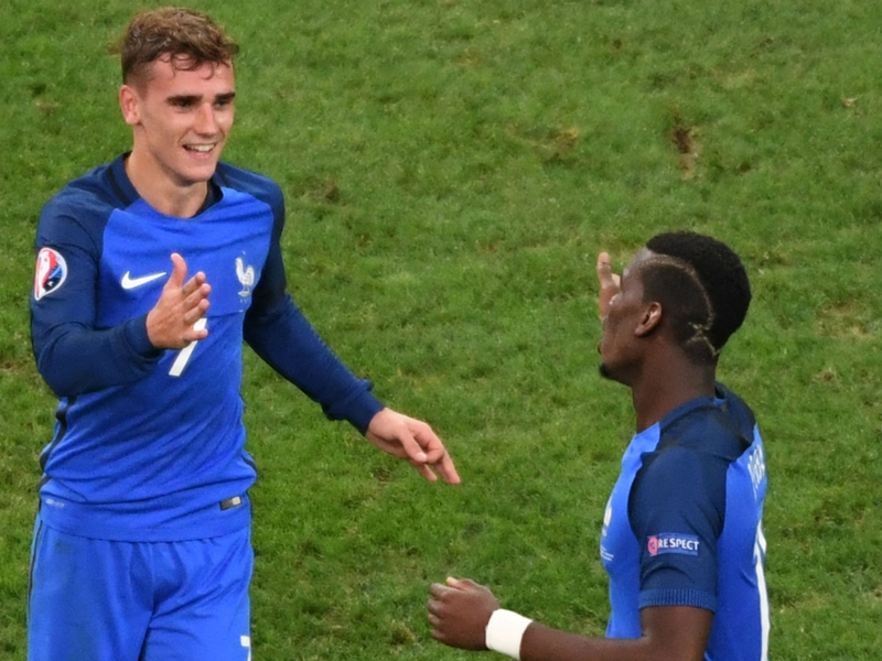 Griezmann: Manchester United are perfect club for Paul Pogba