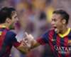 Neymar revels in Barcelona return