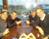 El Apache, el Flaco y el Rolfi, se divierten jugando al golf