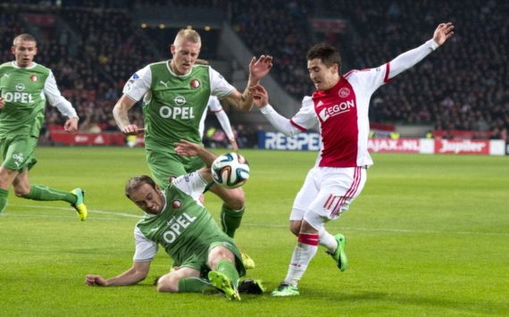 Immers Mathijsen Bojan Krkic Ajax Feyenoord KNVB Beker 01222014