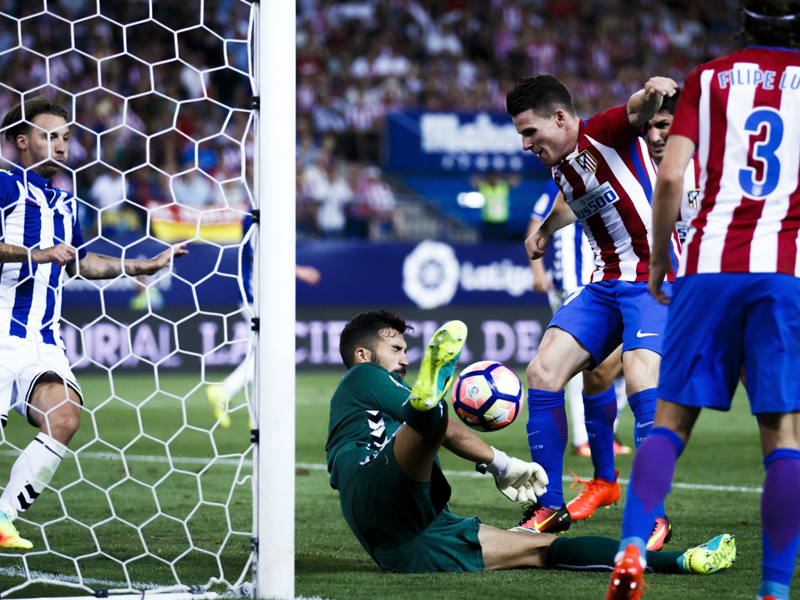 No Griezmann, no party - Atletico make sloppy start as Gameiro struggles