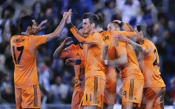 Real Madrid celebrate