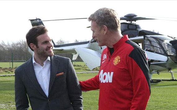 United confirm club record Mata move