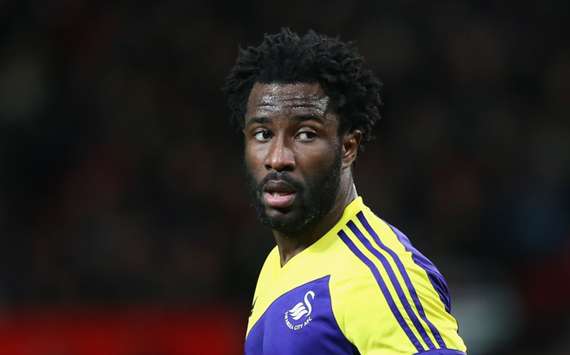 Swansea's Wilfried Bony.