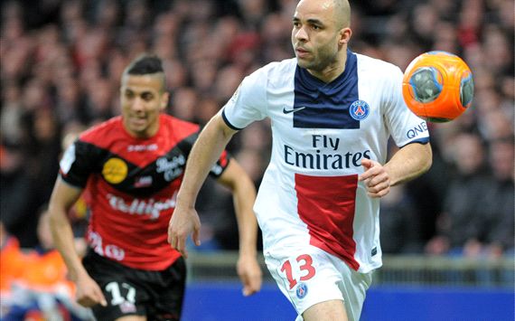 Alex Guingamp Paris SG Ligue 1 01252014