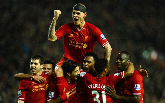 Daniel Sturridge Liverpool Everton EPL 01282014
