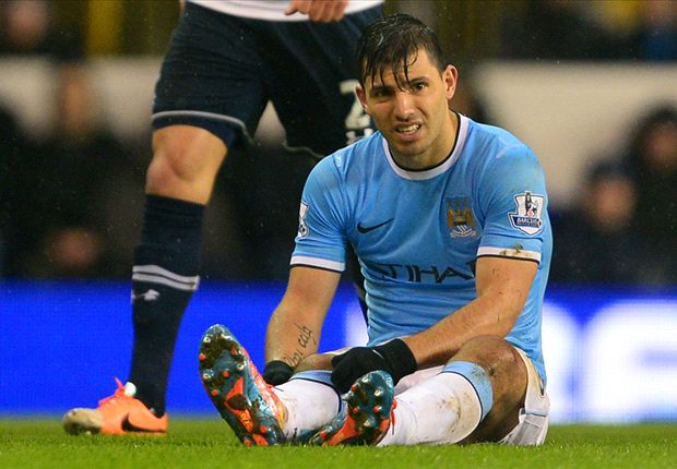 'Very difficult' for injured Aguero to face Barcelona - Pellegrini