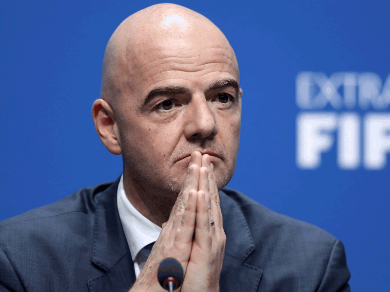 Infantino veut 48 sélections au Mondial