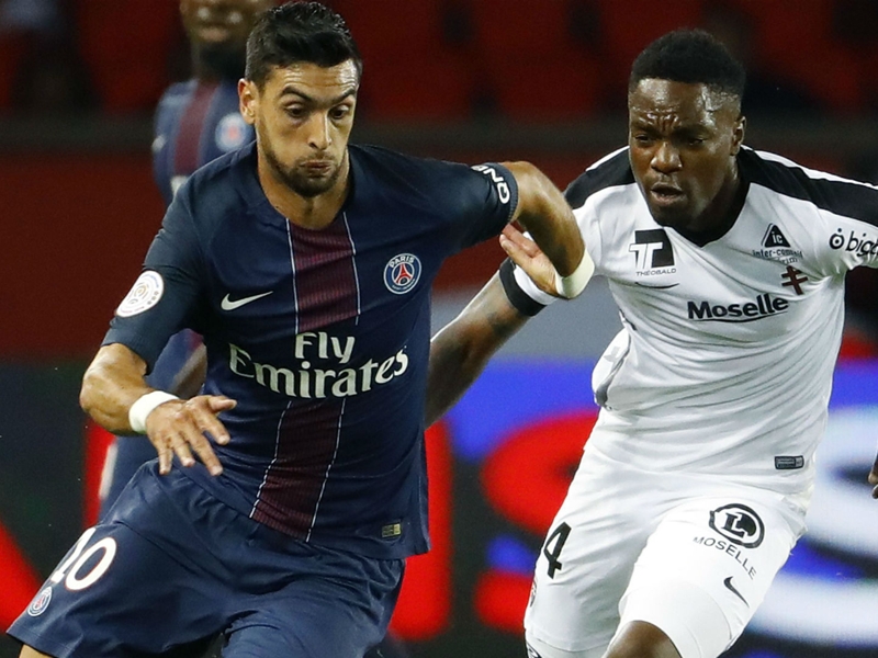 PSG, Pastore encore absent de l'entraînement