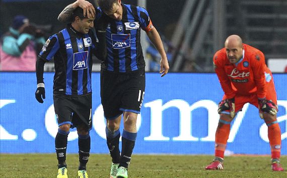Moralez Denis Reina Atalanta Napoli Serie A
