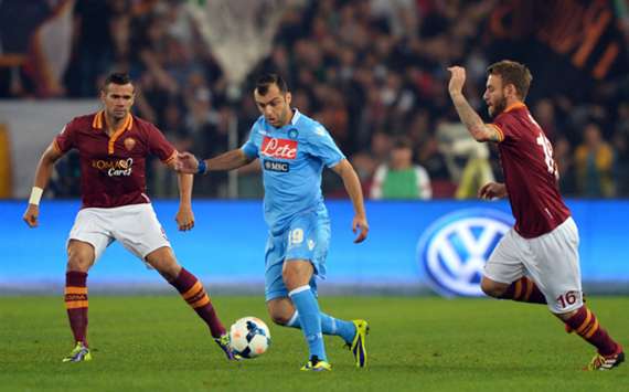 Napoli's Goran Pandev.