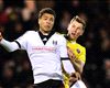 Chris Porter Josh Passley  Fulham Sheffield United FA Cup Fourth Round Replay 04022014