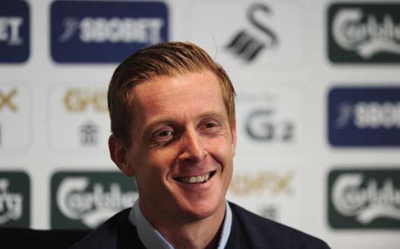 Swansea head coach Garry Monk.