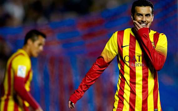 Barcelona forward Pedro