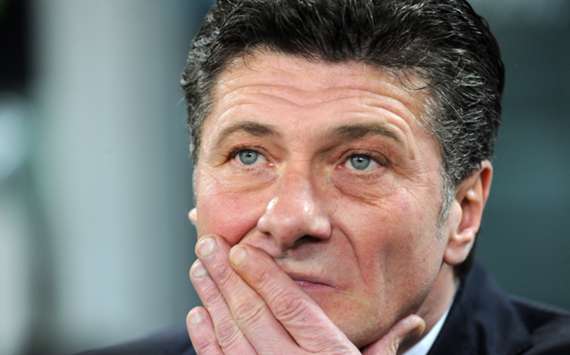 Inter Milan head coach Walter Mazzarri