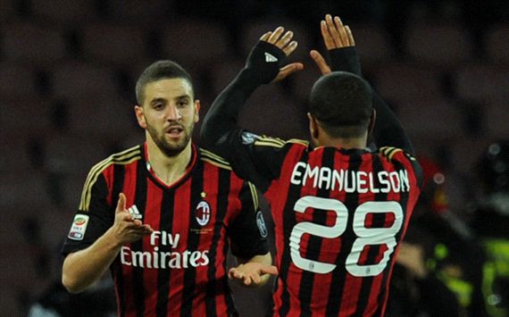 Adel Taarabt Napoli Milan Serie A 02082014