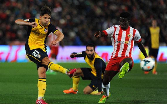 DIEGO RIBAS RAMON AZEEZ ALMERIA ATLETICO MADRID LIGA BBVA 02082014