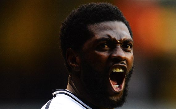  Emmanuel Adebayor Tottenham Hotspur Everton EPL 09022014