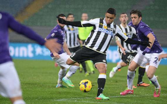 Udinese forward Luis Muriel
