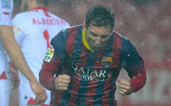 Barcelona forward Lionel Messi